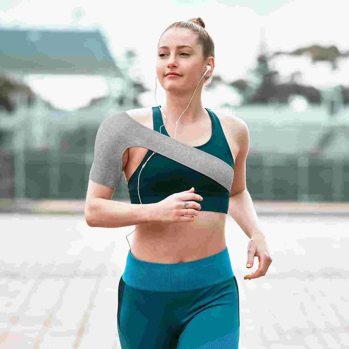 Shoulder Support Brace Breathable Ergonomic Fit For Both Shoulders