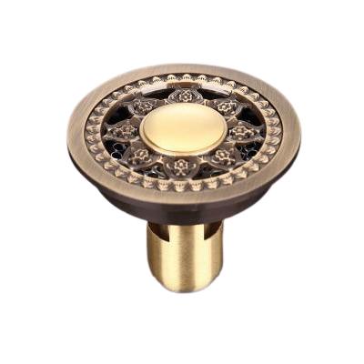 Shower Drain Brass Antique Finish 4 Inch