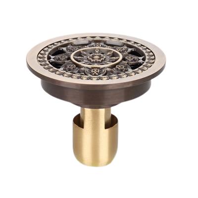 Shower Drain Brass Antique Finish 4 Inch