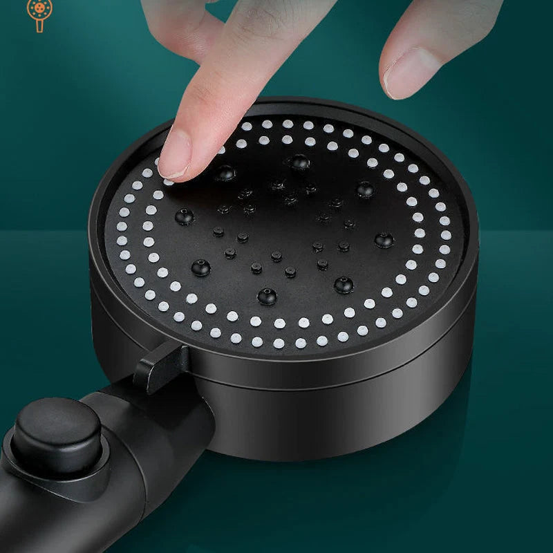 Shower Head High Pressure 5 Spray Modes Silicone Nozzles
