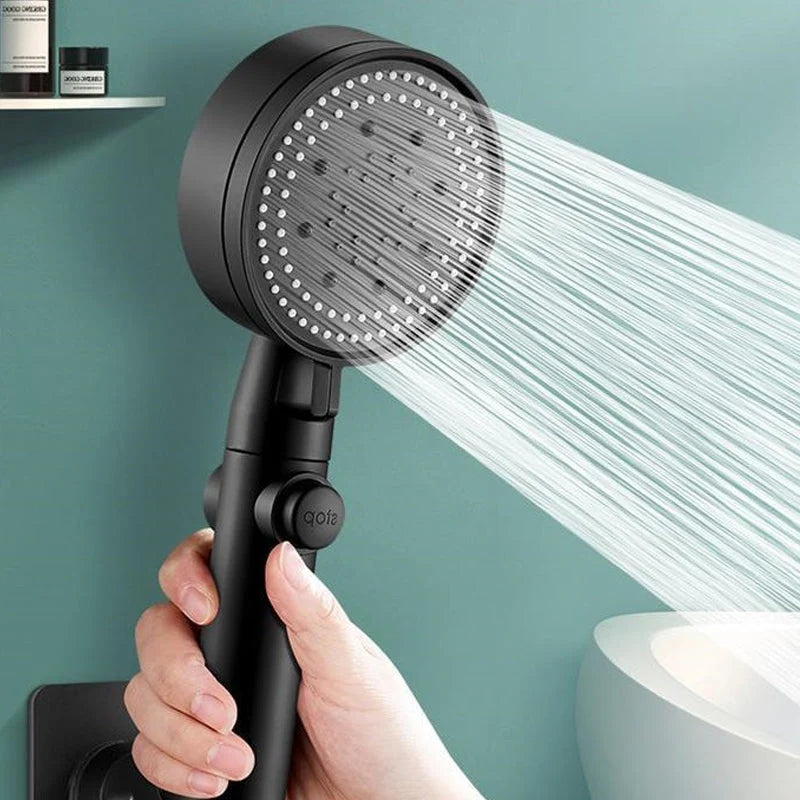 Shower Head High Pressure 5 Spray Modes Silicone Nozzles