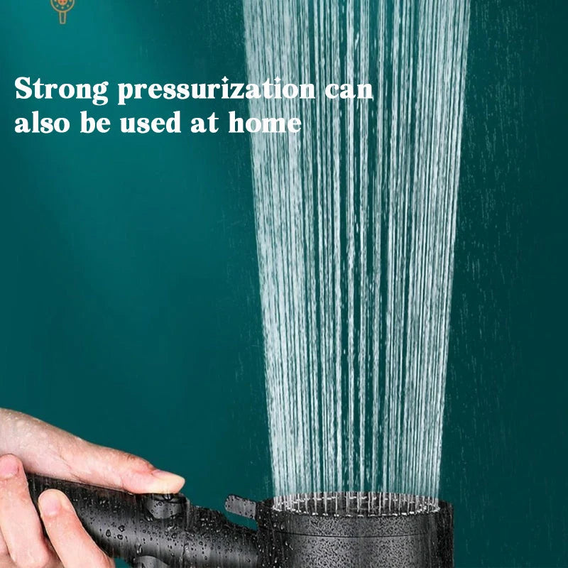 Shower Head High Pressure 5 Spray Modes Silicone Nozzles