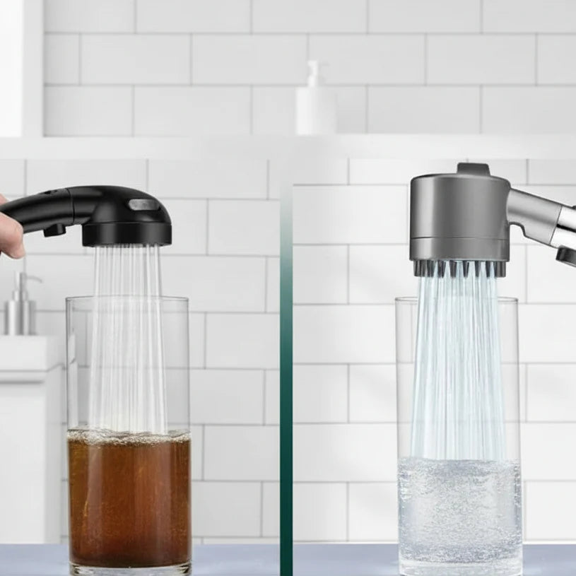 Shower Head High-Pressure 9-Layer Water Filter