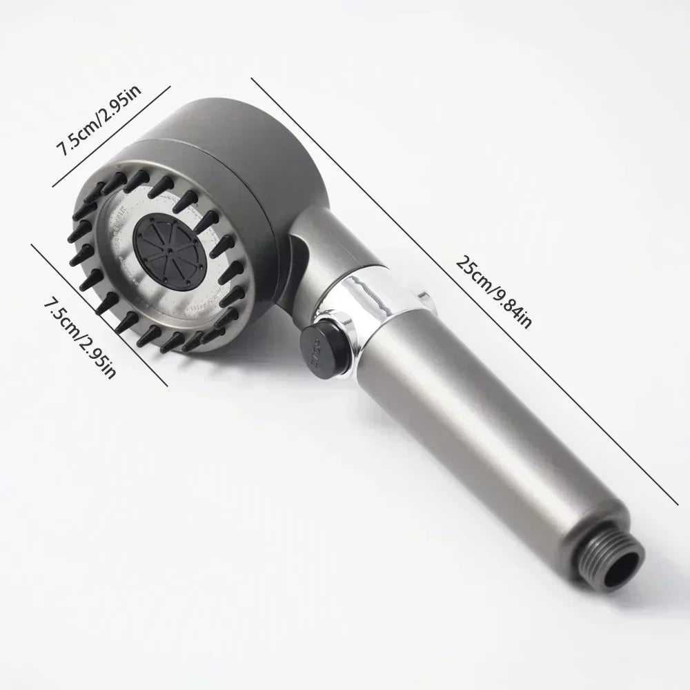 Shower Head Water-Saving Massage Spray Replaceable Filter