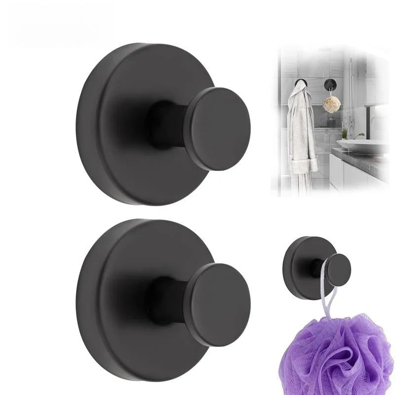 Shower Hooks Twist-Lock Suction Mount Waterproof & Rust-Resistant