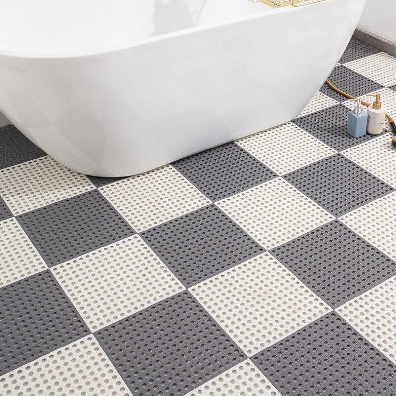 Shower Mat Non-Slip Quick-Drying Soft Plastic