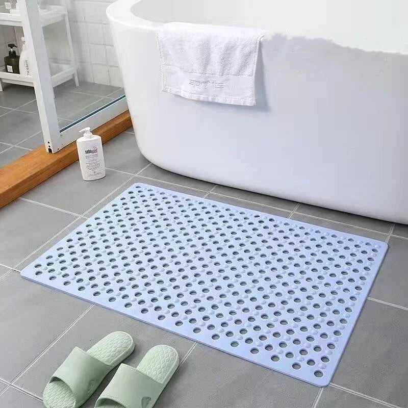 Shower Mat Non-Slip Textured Massage Nubs Rubber