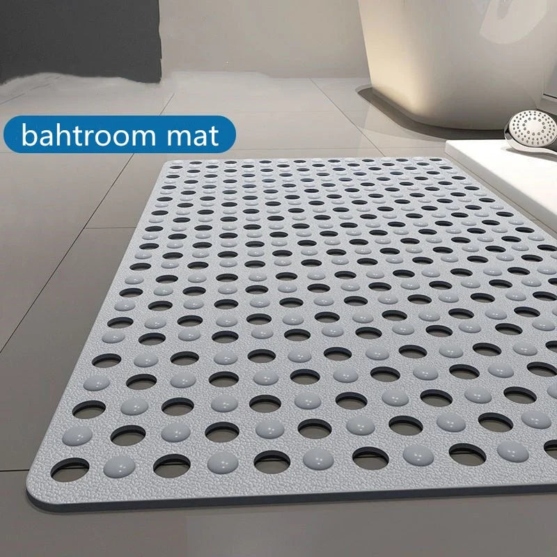 Shower Mat Non-Slip Textured Massage Nubs Rubber
