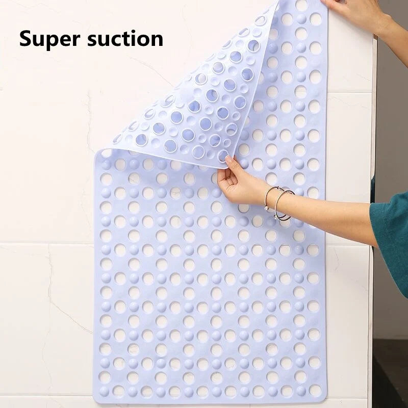 Shower Mat Non-Slip Textured Massage Nubs Rubber
