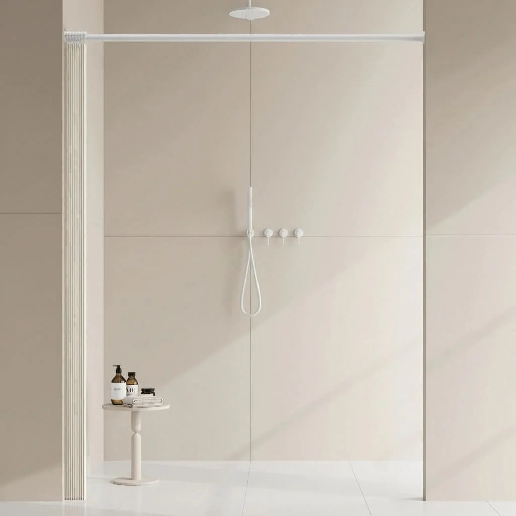 Shower Screen Foldable Magnetic Waterproof PVC