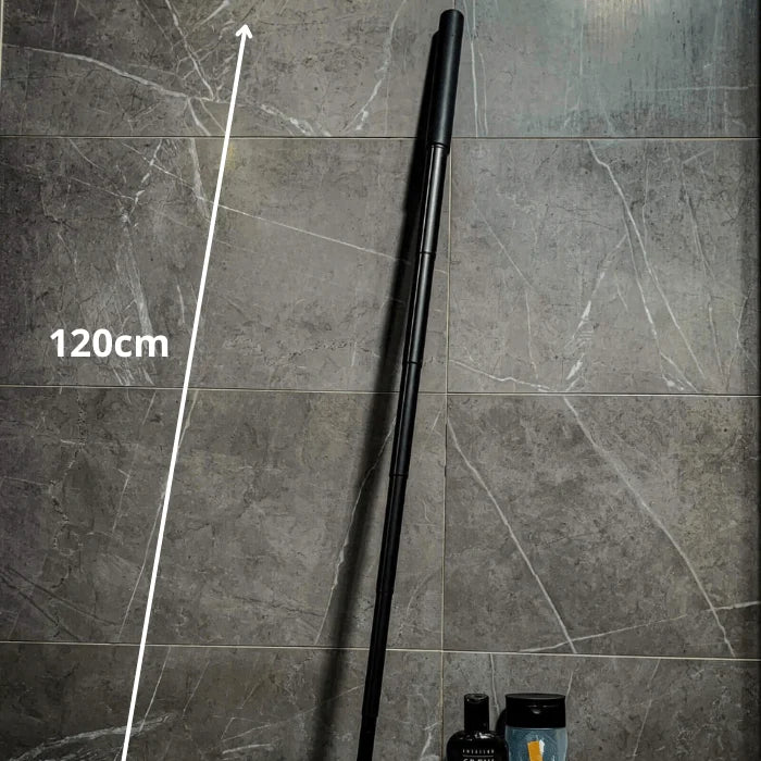 Shower Squeegee Telescopic Handle Streak-Free Silicone Blade