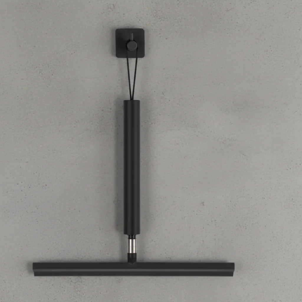 Shower Squeegee Telescopic Handle Streak-Free Silicone Blade