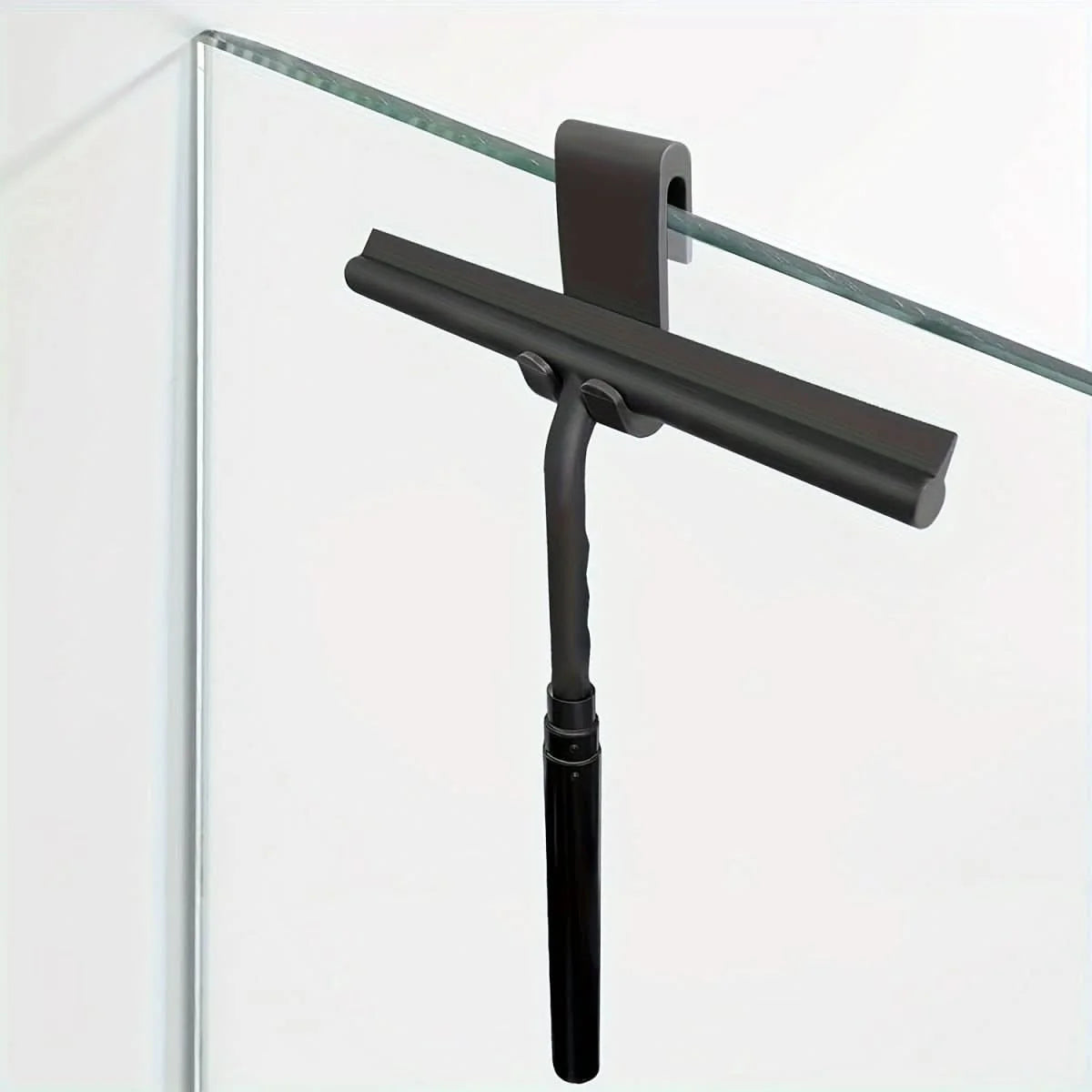 Shower Squeegee Telescopic Handle Streak-Free Silicone Blade