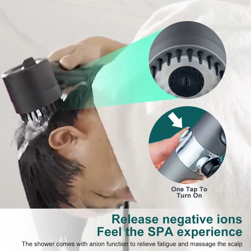 Showerhead High Pressure & 9-Layer Filter