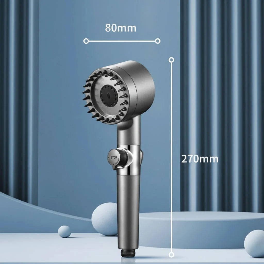 Showerhead High-Pressure Filtered Water Massage Function