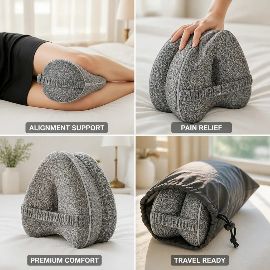 Side Sleeper Pillow Hip, Knee & Spine Alignment