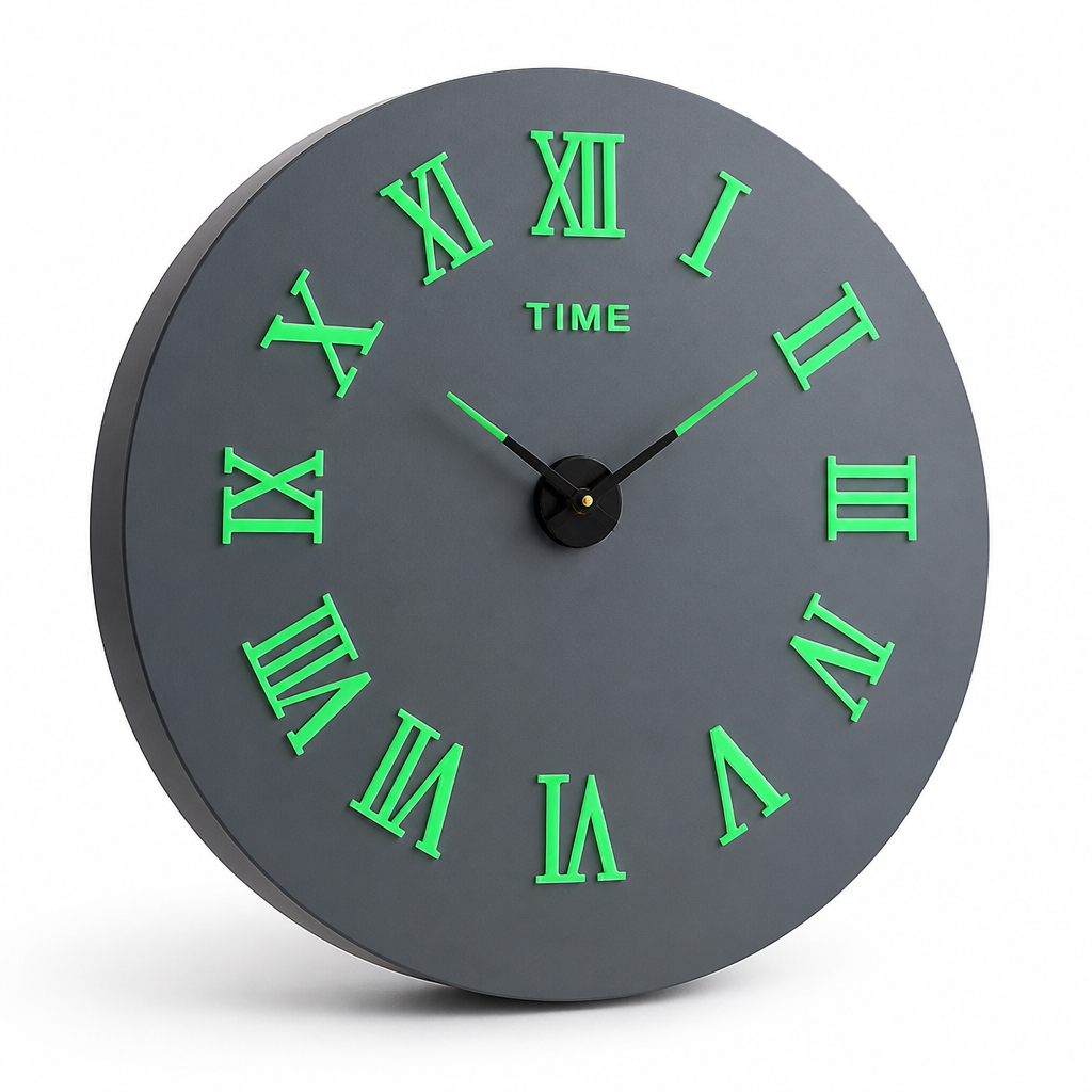 Silent Creative Wall Clock (Easy Mount)
