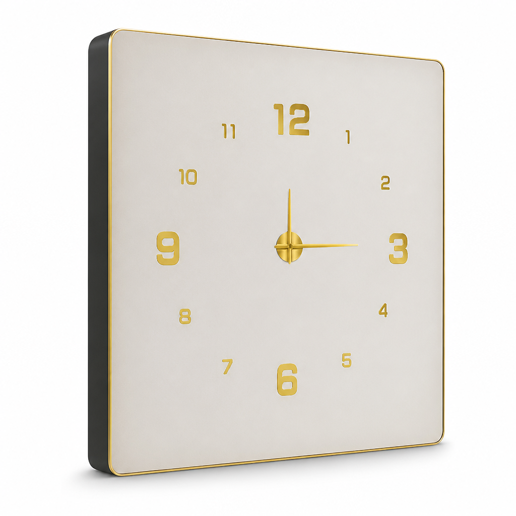 Silent Creative Wall Clock (Easy Mount)