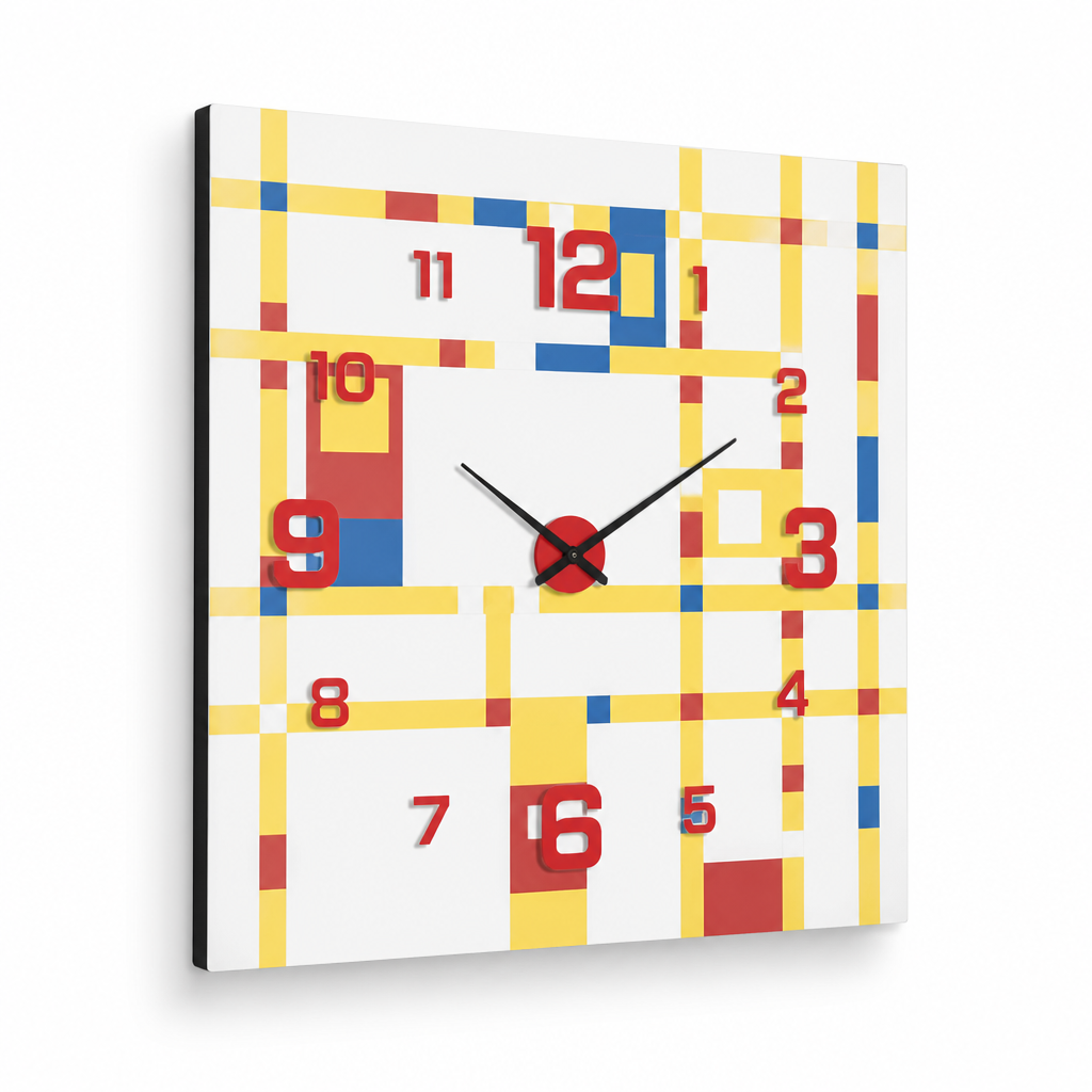 Silent Creative Wall Clock (Easy Mount)