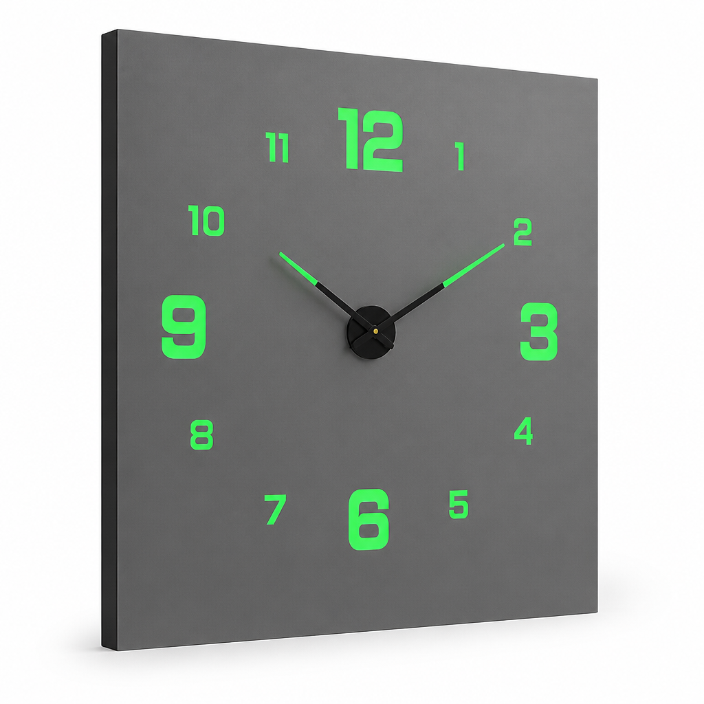 Silent Creative Wall Clock (Easy Mount)