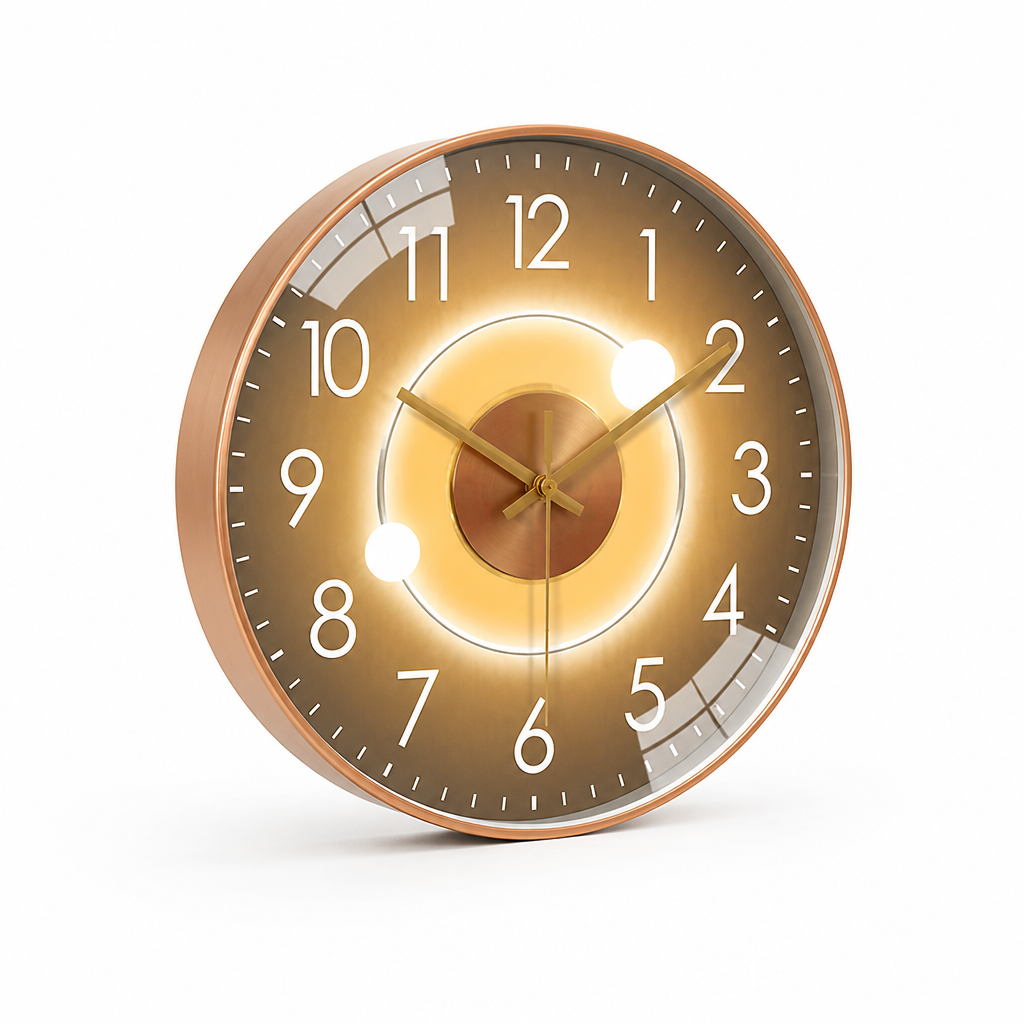Silent Quartz Minimalist Wall Clock (30cm)