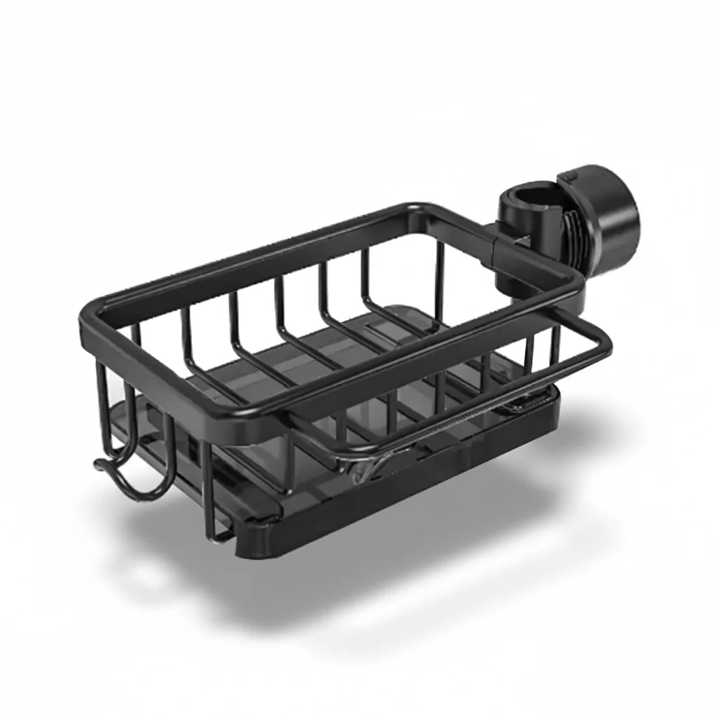 Sink Organizer Perforated Aluminum Fast-Draining Rust-Resistant