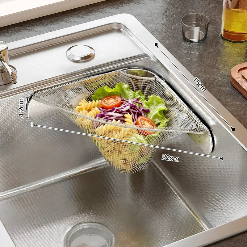 Sink Shelf Expandable Stainless Steel Rust-Resistant