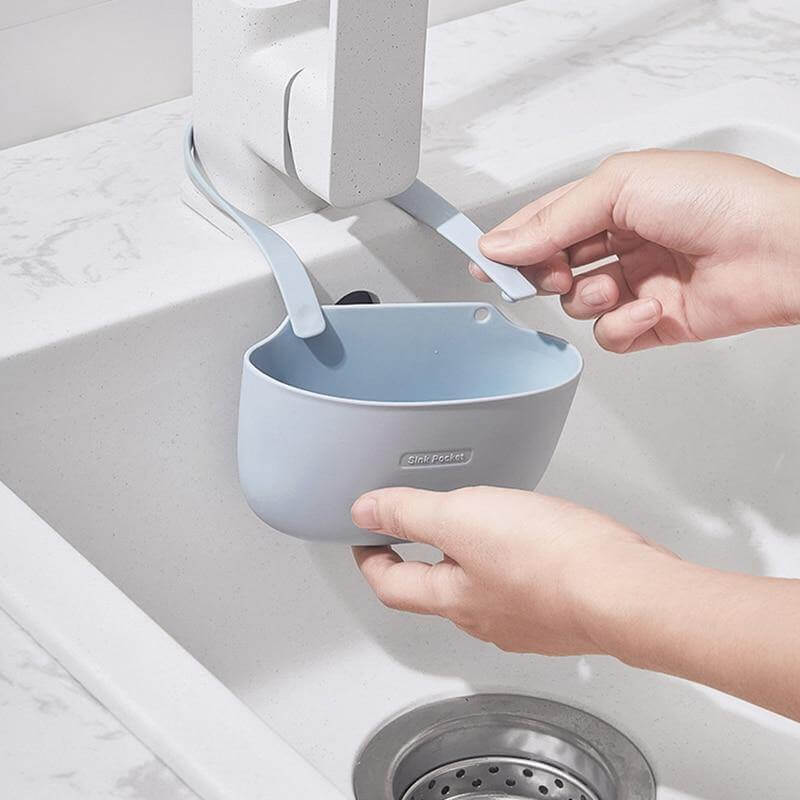 Sink Sponge Holder TPR Storage Basket