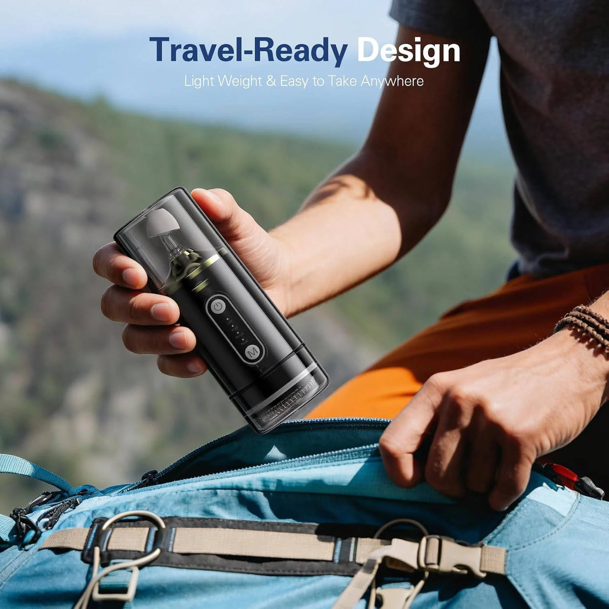 Sinus Rinse Device Rechargeable & Adjustable Pressure