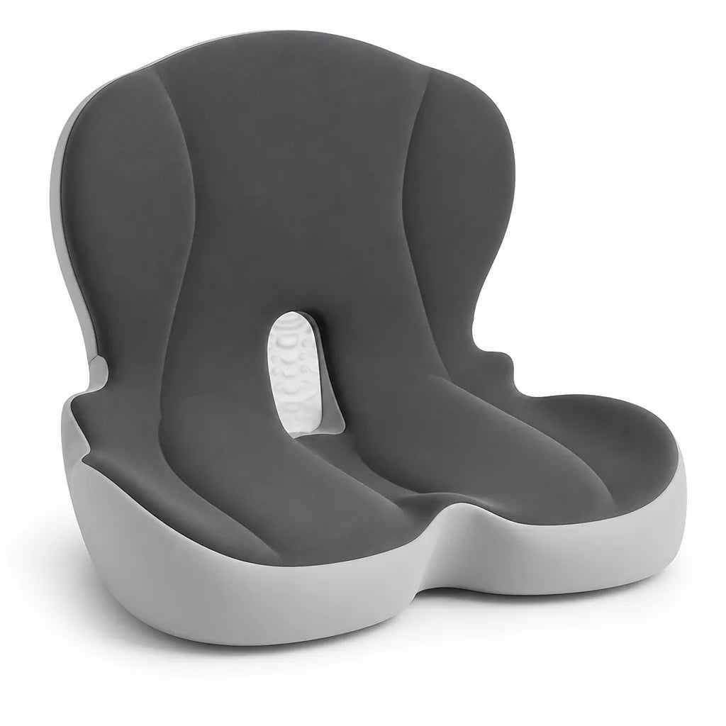 Sitzkissen Orthopädischer Memory-Schaum Abnehmbarer & Waschbarer Bezug