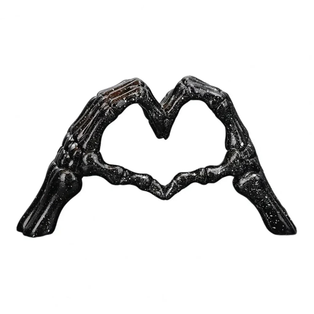 Skeleton Statue Gothic Matte Finish & Weighted Base