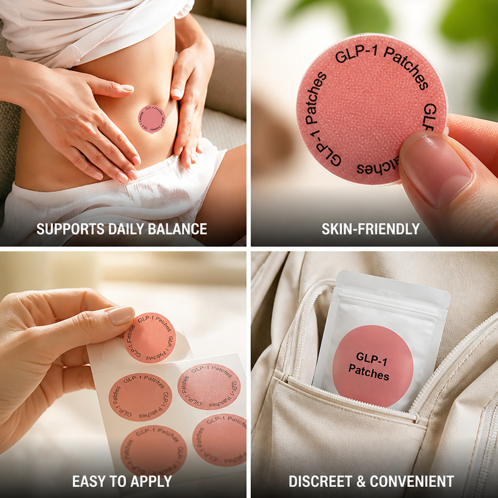 Skin-Friendly & Discreet Daily Wellness Patch (30 Patches)