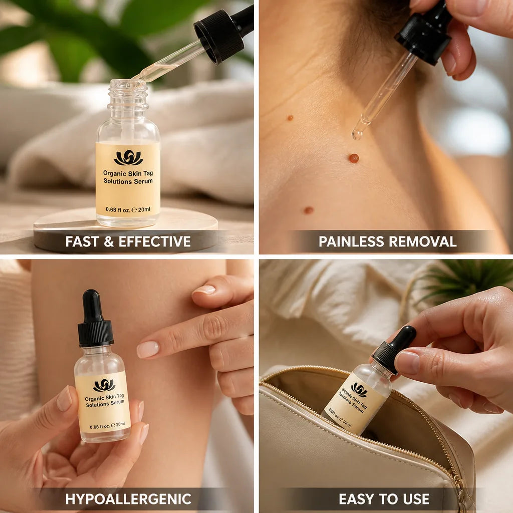 Skin Tag & Mole Removal Serum Plant-Based & Hypoallergenic