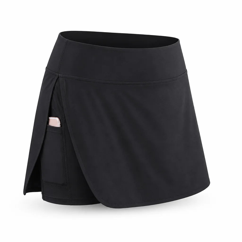 Skort UV-Cut Inner Thigh Pockets Anti-Chafe