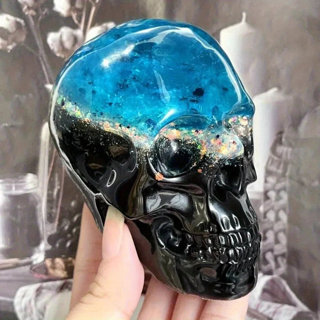 Skull Silicone Mould Flexible High-Detail Reusable