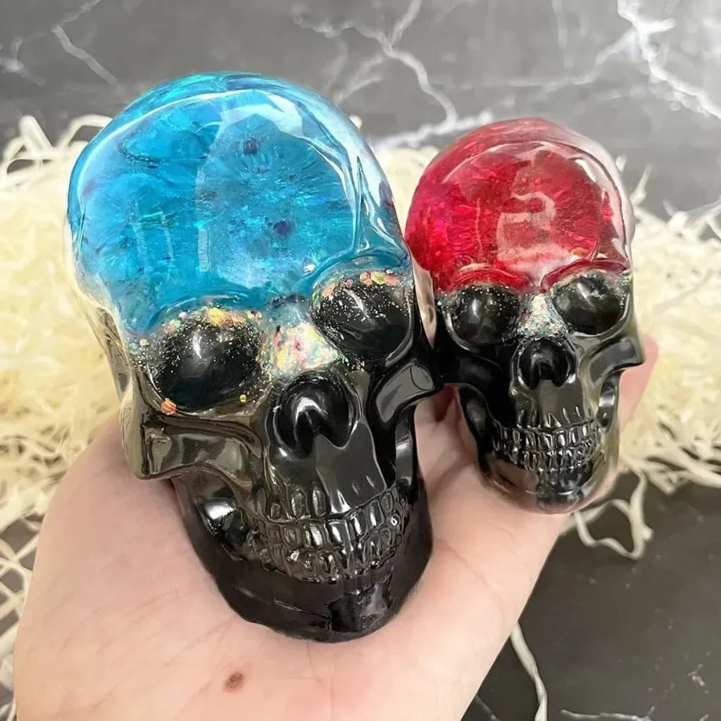 Skull Silicone Mould Flexible High-Detail Reusable