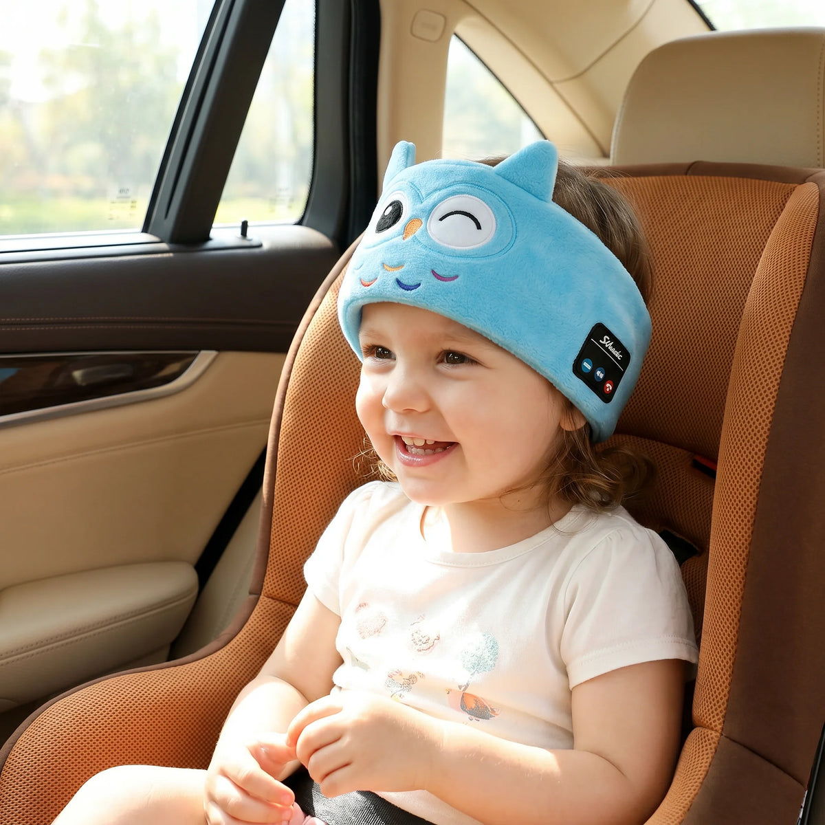 Sleep Headband Built-In Wireless Speakers Side-Sleeper Friendly