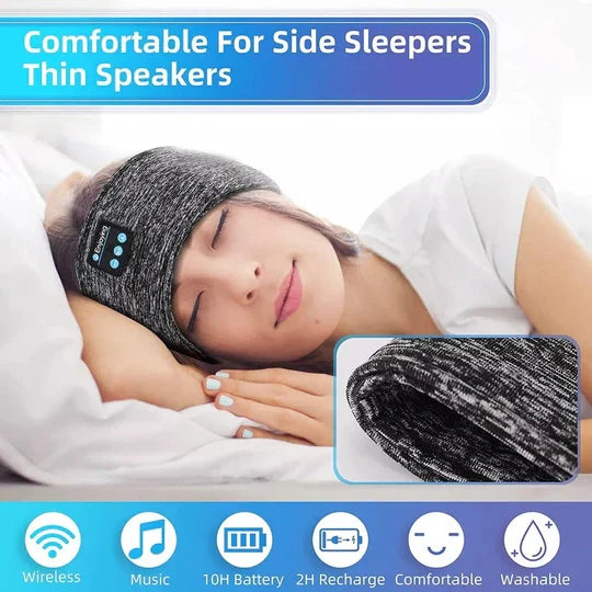 Sleep Headband Wireless Breathable Cotton Noise-Canceling