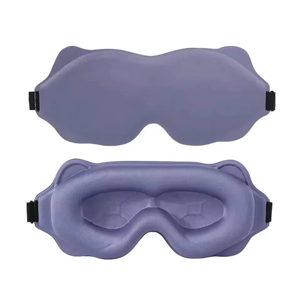 Sleep Mask 6D Contoured Memory Foam Light-Blocking