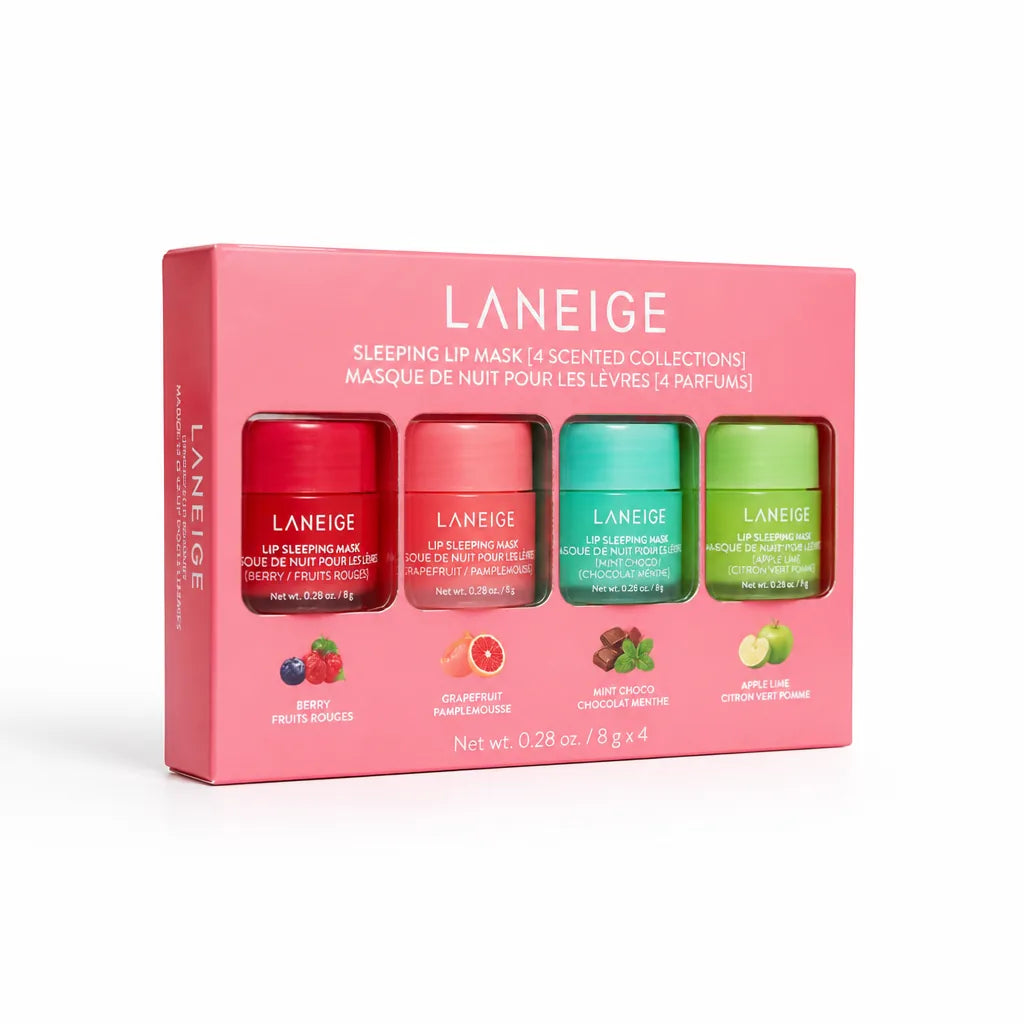 Sleeping Lip Mask Moisturizing & Plumping Set of 4