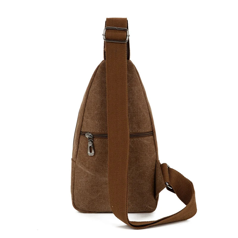 Sling Backpack Ergonomic Fit Adjustable Strap Multiple Compartments