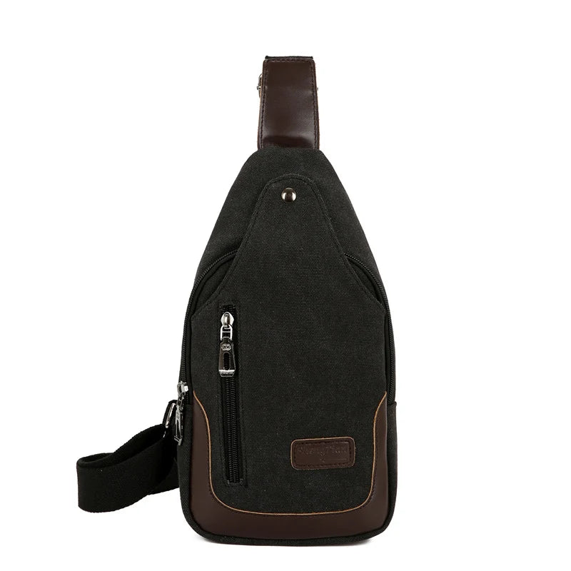Sling Backpack Ergonomic Fit Adjustable Strap Multiple Compartments