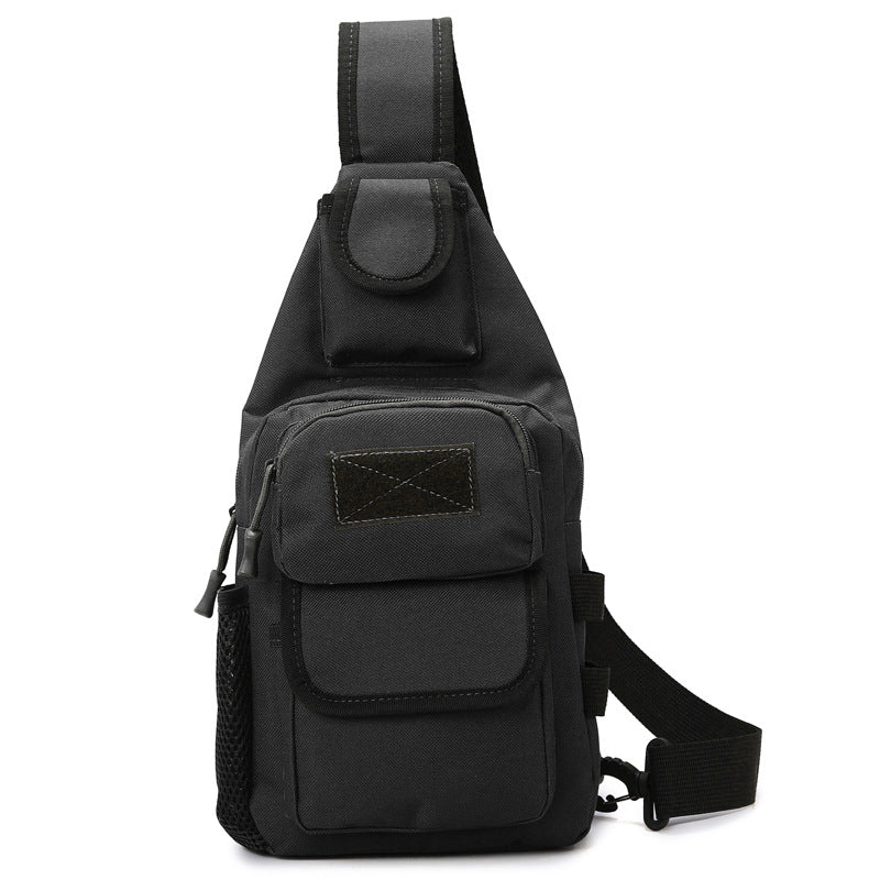 Sling Backpack Multiple Compartments Adjustable Strap Durable Fabric