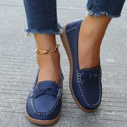 Slip-On Loafers Arch Support & Wide Toe Box