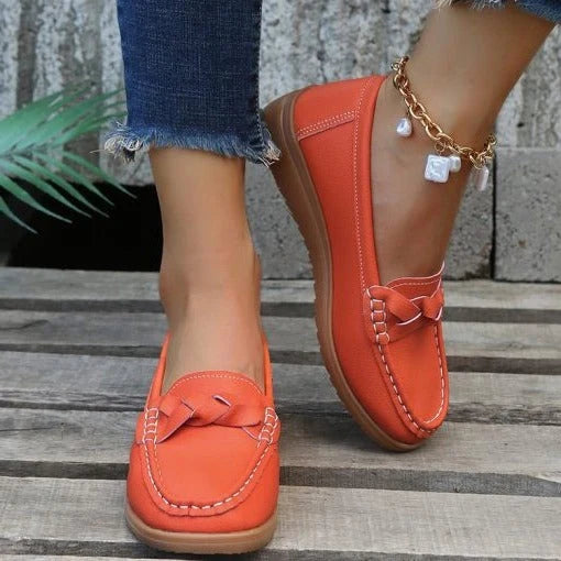 Slip-On Loafers Arch Support & Wide Toe Box