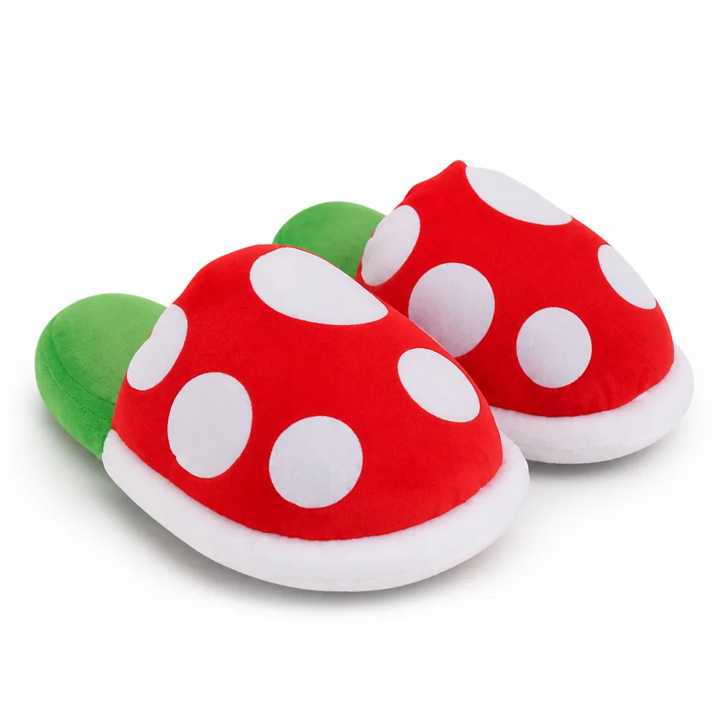 Slippers Cartoon Plant Plush Cotton-Filled Non-Slip Sole