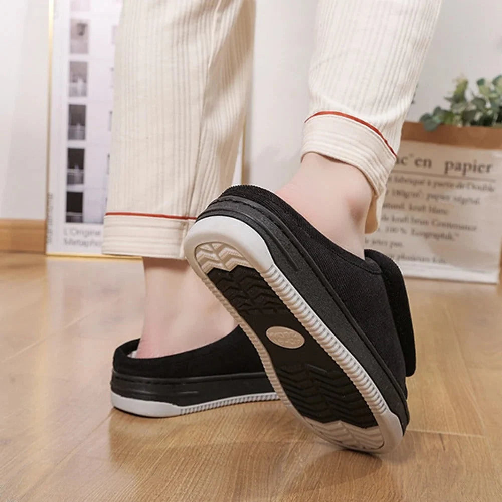 Slippers Extra-Wide Fit Adjustable Strap Open Toe