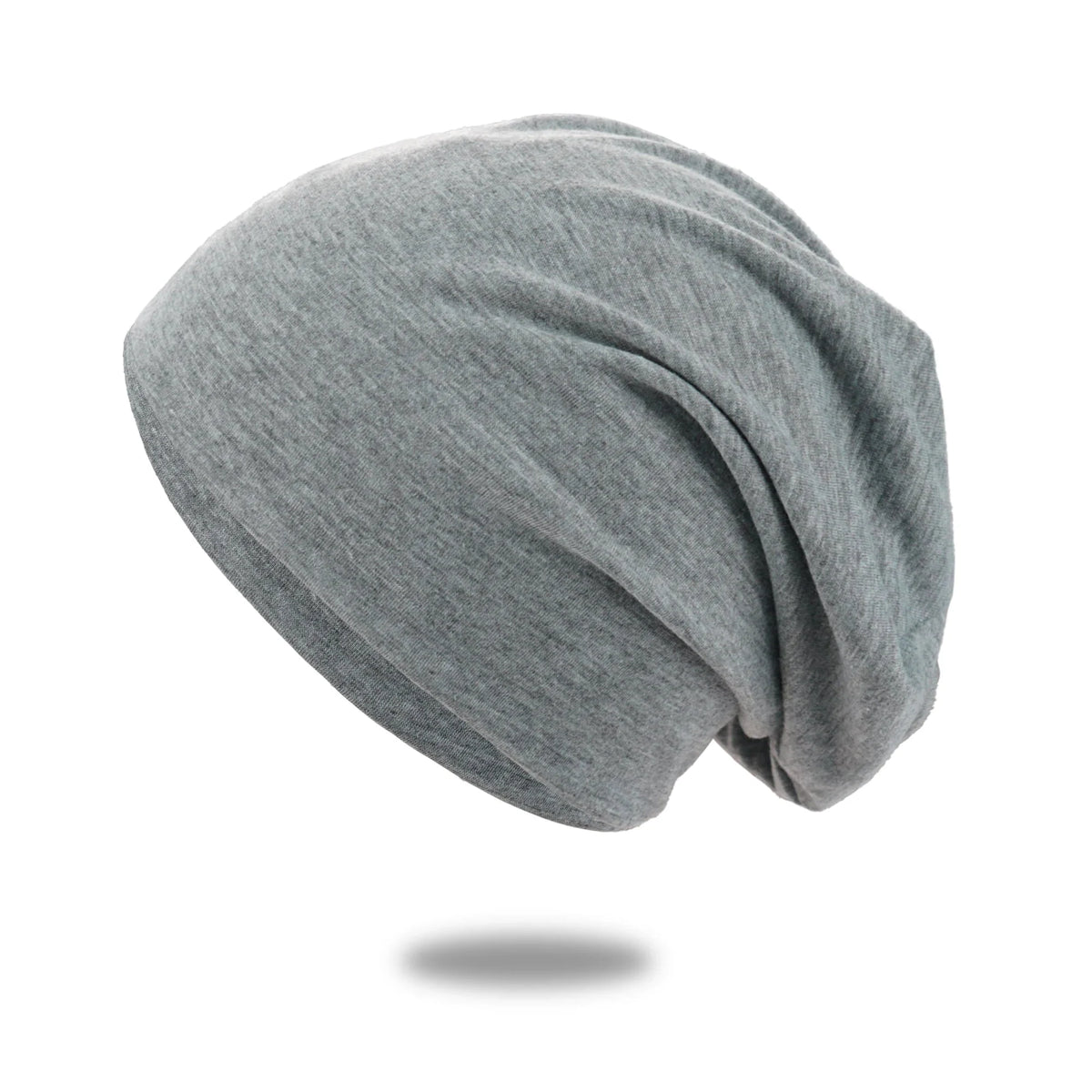 Slouch Beanie Stretch Cotton Blend Breathable Warmth