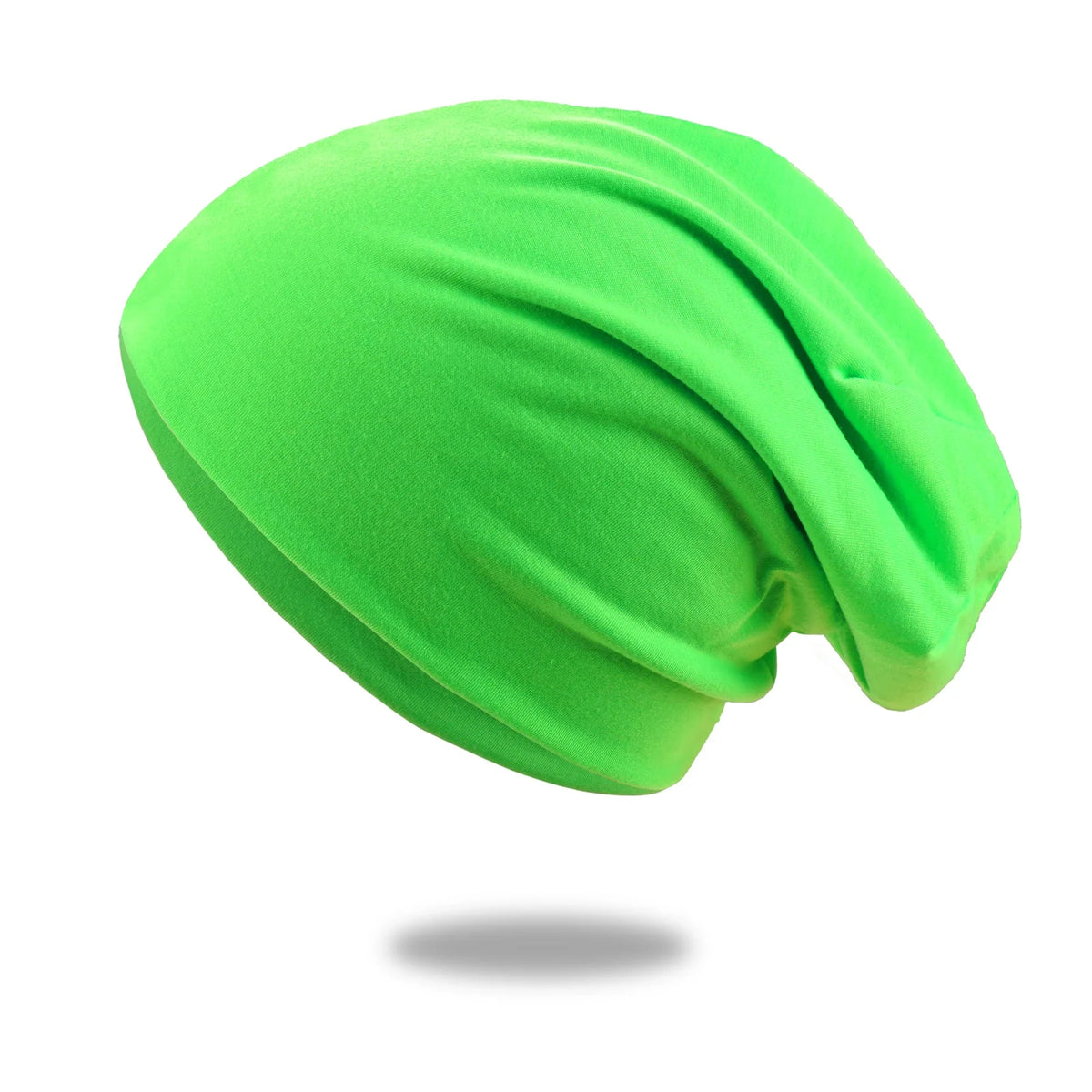 Slouch Beanie Stretch Cotton Blend Breathable Warmth