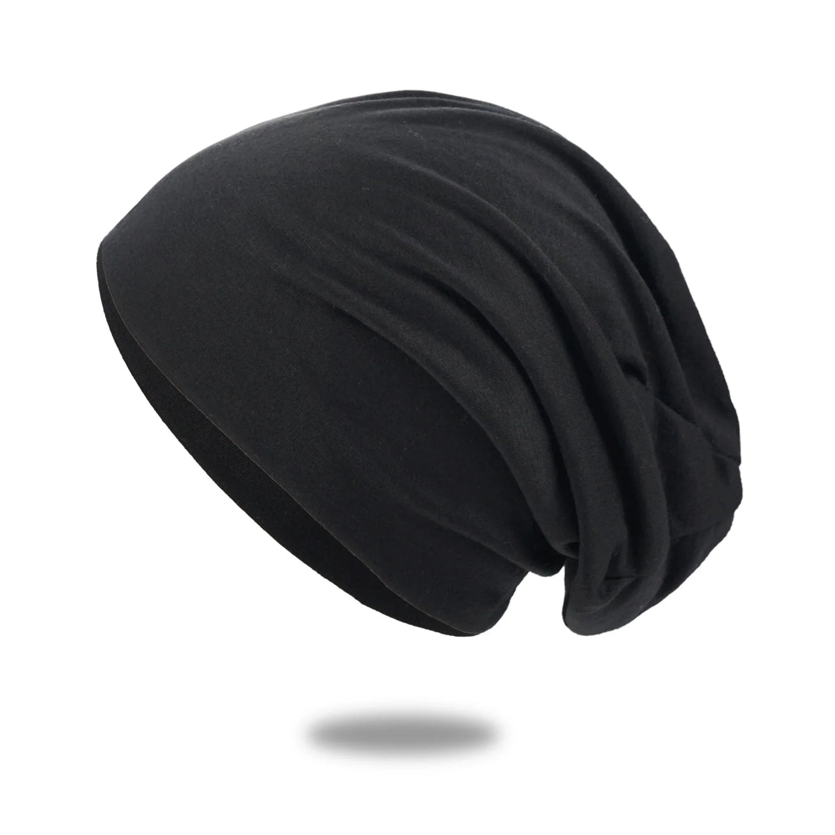 Slouch Beanie Stretch Cotton Blend Breathable Warmth